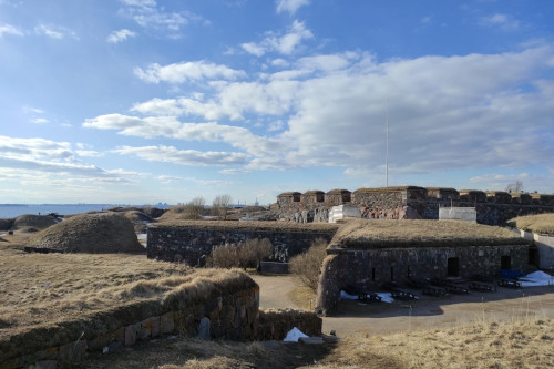 Seefestung in Helsinki in Finnland