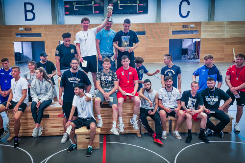 Siegerehrung anlässlich des Volleyballturniers am 15.06.2022